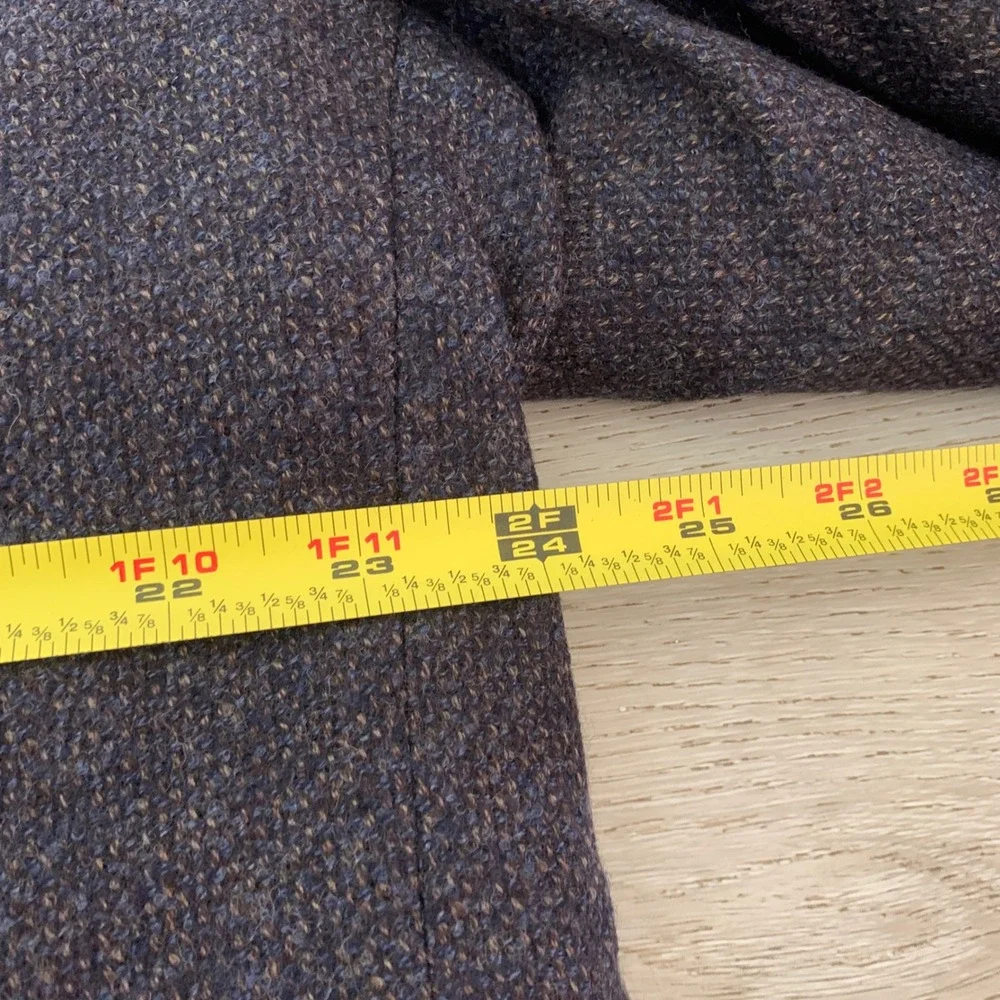 Jos A Bank 1905 Tailored Fit Blazer 48L Charcoal Grey Wool Sport Coat brrr